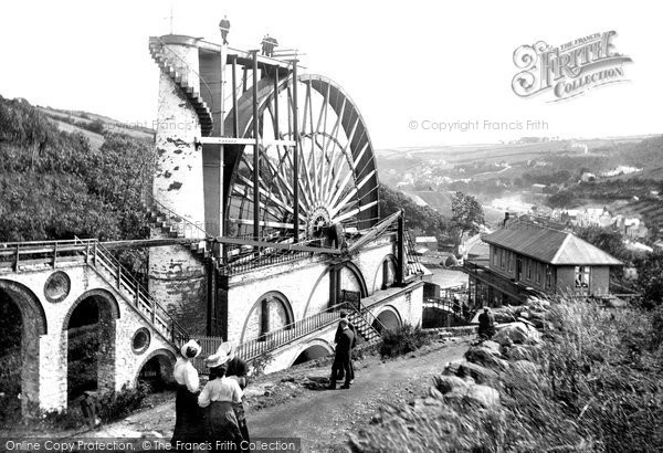 Laxey, the Wheel 1907