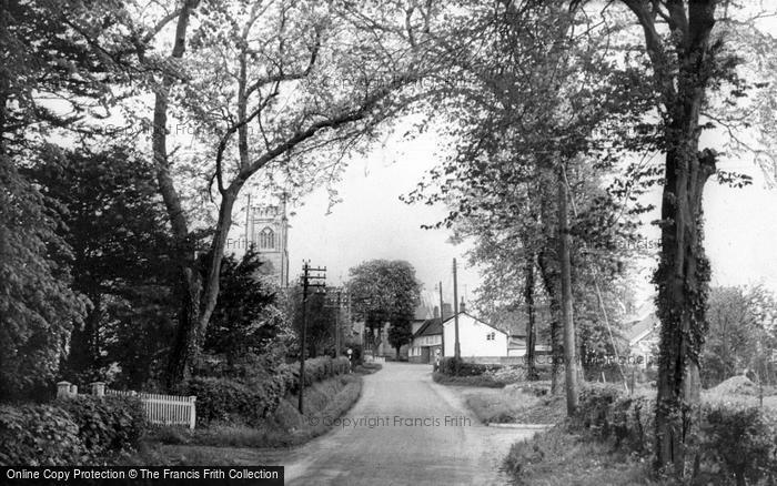 Photo of Laxfield, Barn Road c.1960