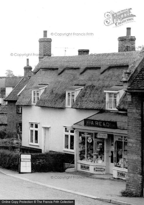 Photo of Laxfield, Local Shop c.1960