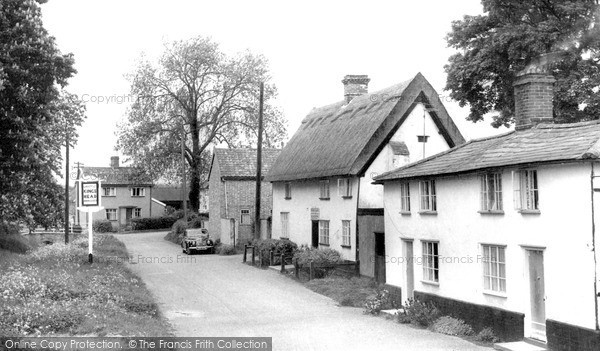 Photo of Laxfield, Low Road c.1960