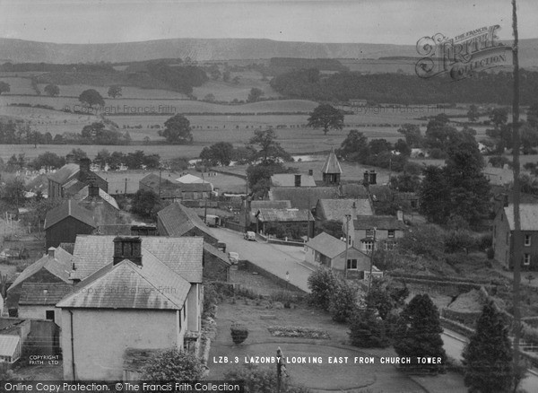 Photo of Lazonby, Looking East From Church Tower c.1955