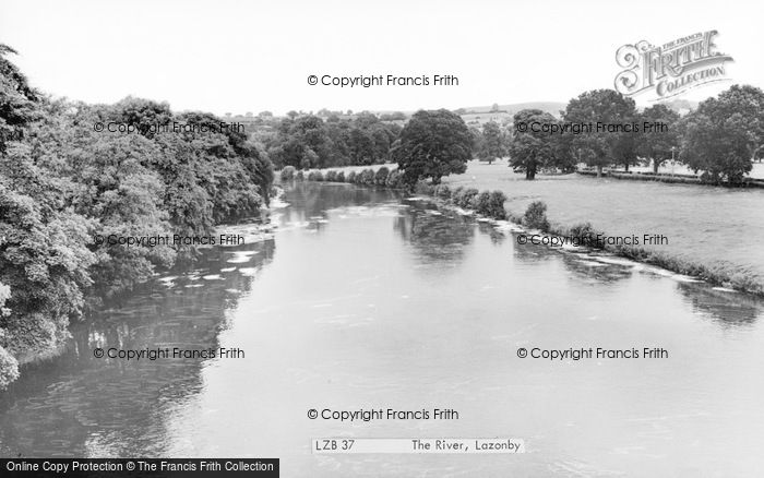 Photo of Lazonby, The River c.1965