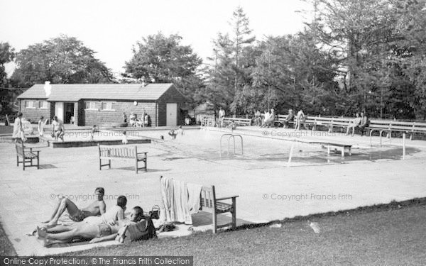 Photo of Lazonby, The Swimming Pool c.1960