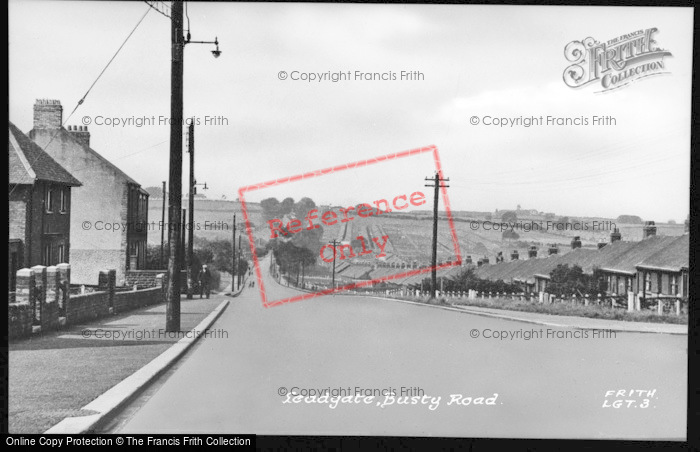 Photo of Leadgate, Busty Road c.1955