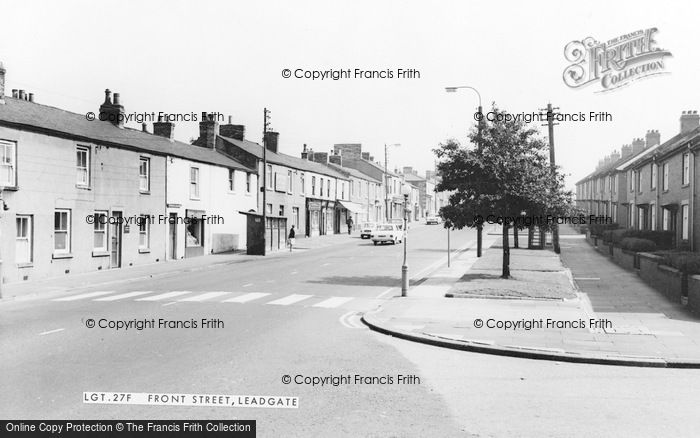 Photo of Leadgate, Front Street c.1967