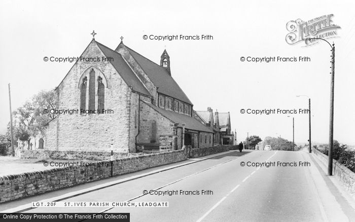 Photo of Leadgate, St Ive's Parish Church c.1960