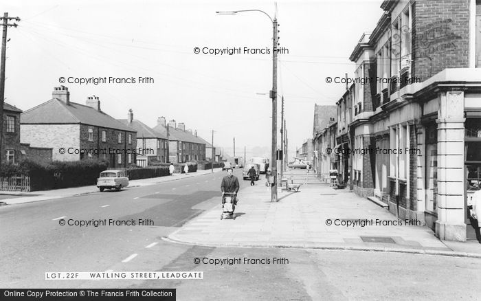 Photo of Leadgate, Watling Street c.1965
