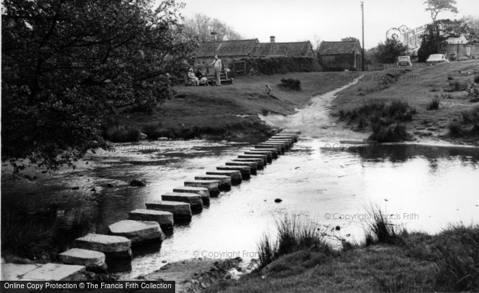 Lealholm, the Stepping Stones c1960 Photo of Lealholm, The Stepping Stones c.1960