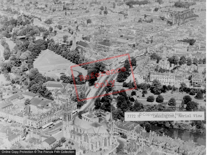 Photo of Leamington Spa, Aerial View c.1950