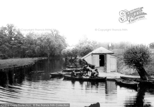 Photo of Leamington Spa, Boat House 1892