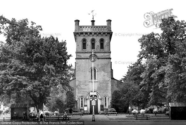 Photo of Leamington Spa, Christ Church c.1955