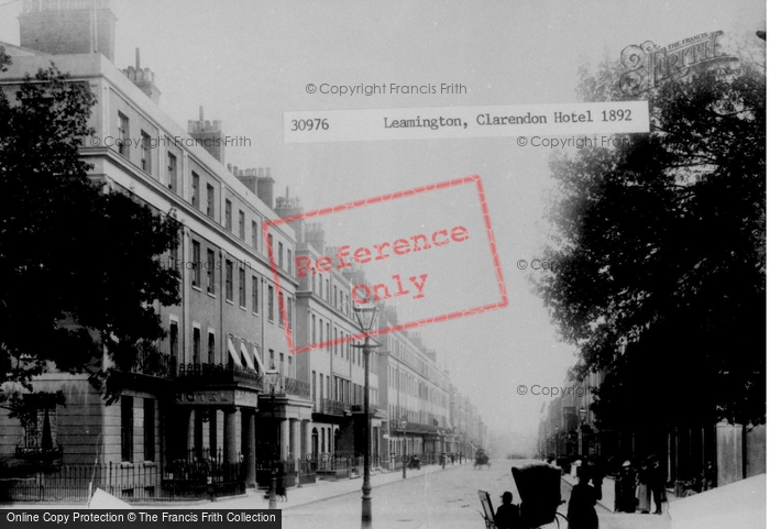 Photo of Leamington Spa, Clarendon Hotel 1892