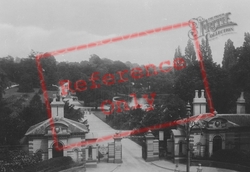Entrance To Jephson Gardens 1922, Leamington Spa