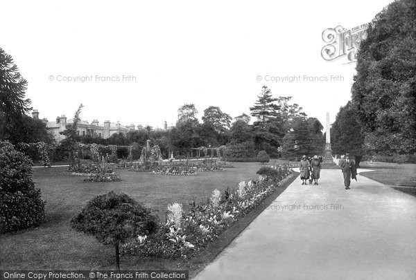 Photo of Leamington Spa, Jephson Gardens 1922