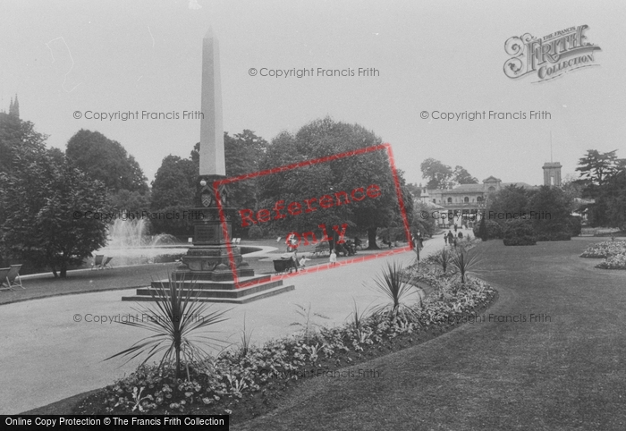 Photo of Leamington Spa, Jephson Gardens 1932