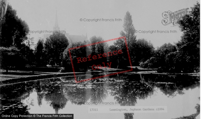 Photo of Leamington Spa, Jephson Gardens c.1884