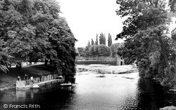 Jephson Gardens c.1955, Leamington Spa