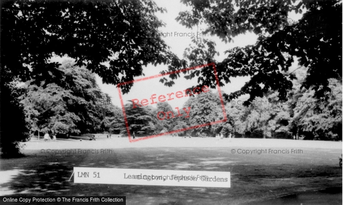 Photo of Leamington Spa, Jephson Gardens c.1955