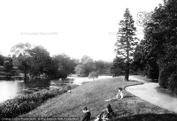 Photo of Leamington Spa, New River Leam 1892