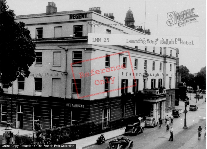 Photo of Leamington Spa, Regent Hotel c.1955