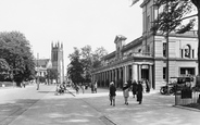 Royal Pump Room And All Saints Parish Church 1922, Leamington Spa