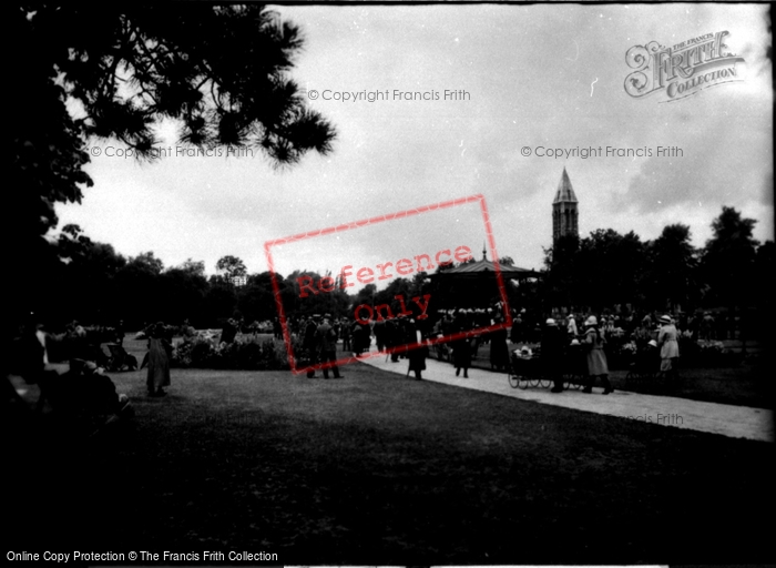 Photo of Leamington Spa, Royal Pump Room Gardens 1922