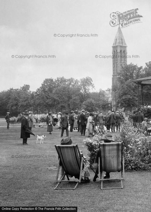 Photo of Leamington Spa, Royal Pump Room Gardens 1922
