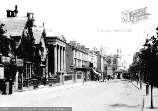 Photo of Leamington Spa, Spencer Street 1892