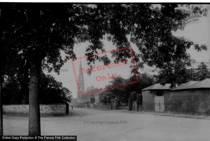 Photo of Leamington Spa, St John's Church, Tachbrook Road 1892