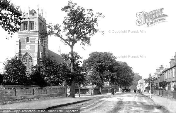 Photo of Leamington Spa, St Mark's Church 1892