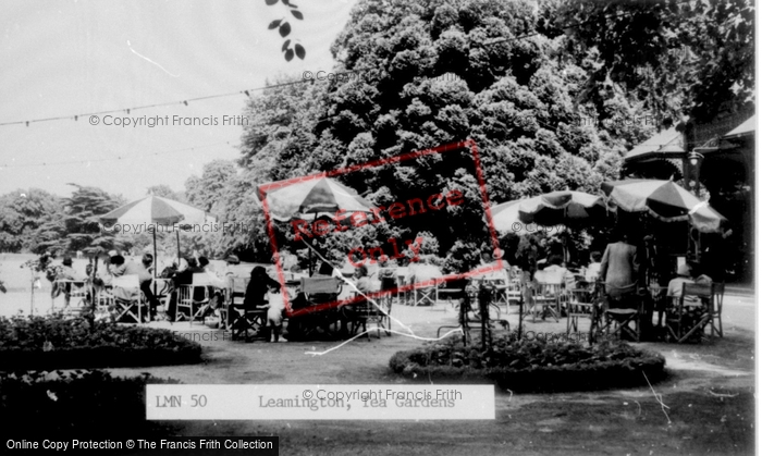 Photo of Leamington Spa, Tea Garden c.1955