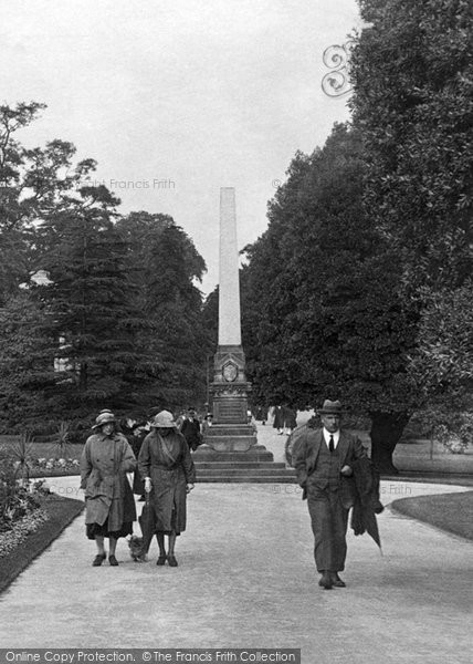 Photo of Leamington Spa, The Obelisk 1922