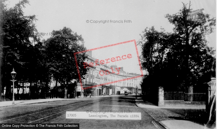 Photo of Leamington Spa, The Parade c.1894