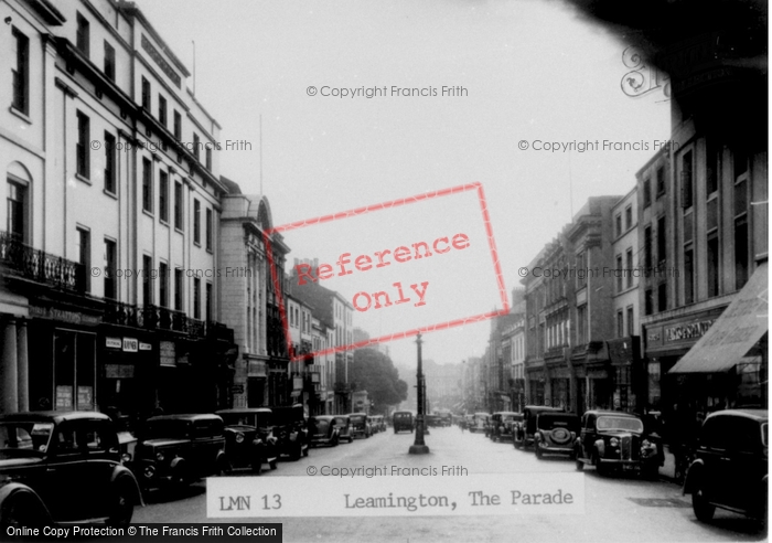 Photo of Leamington Spa, The Parade c.1950