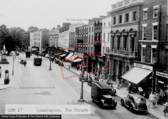 Photo of Leamington Spa, The Parade c.1950