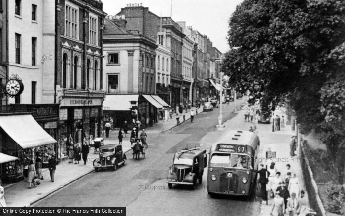 Photo of Leamington Spa, The Parade c.1950