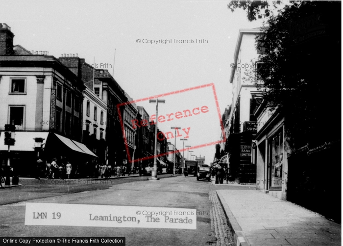 Photo of Leamington Spa, The Parade c.1950