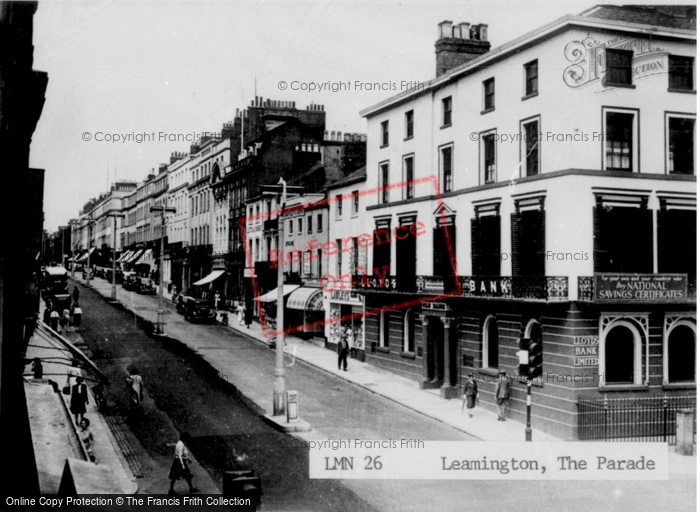 Photo of Leamington Spa, The Parade c.1955