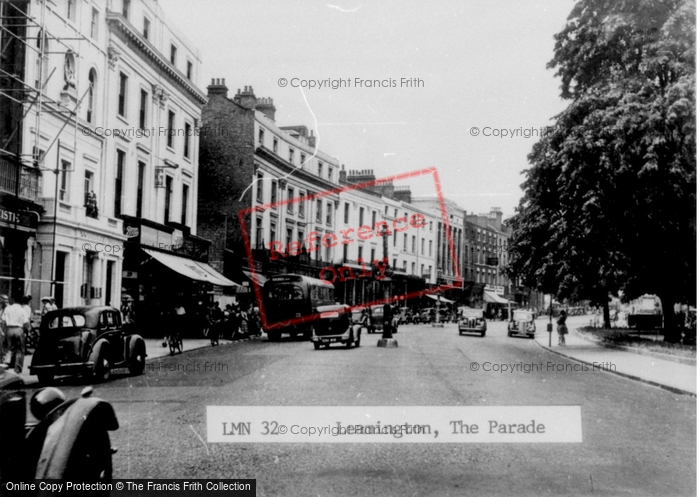 Photo of Leamington Spa, The Parade c.1955