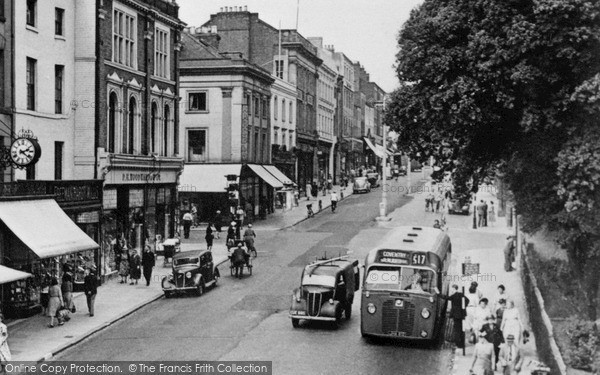 Leamington Spa, The Parade c.1955 - Francis Frith