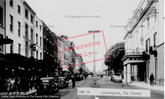 Photo of Leamington Spa, The Parade c.1955