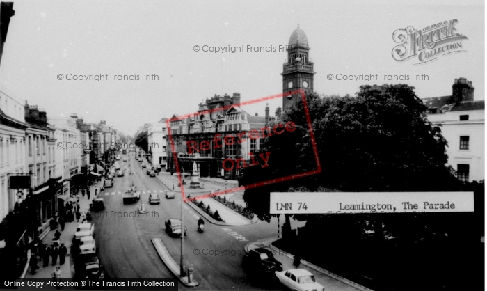 Photo of Leamington Spa, The Parade c.1960