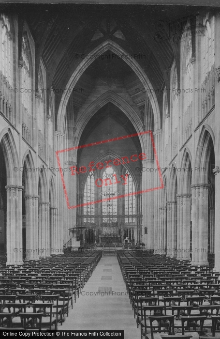 Photo of Leamington Spa, The Parish Church Interior 1922