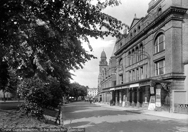 Photo of Leamington Spa, The Theatre And Regent Grove 1922