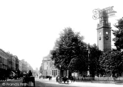 Town Hall And Parade 1892, Leamington Spa