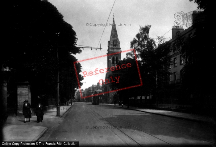 Photo of Leamington Spa, Warwick Street And St Albans's Church 1922