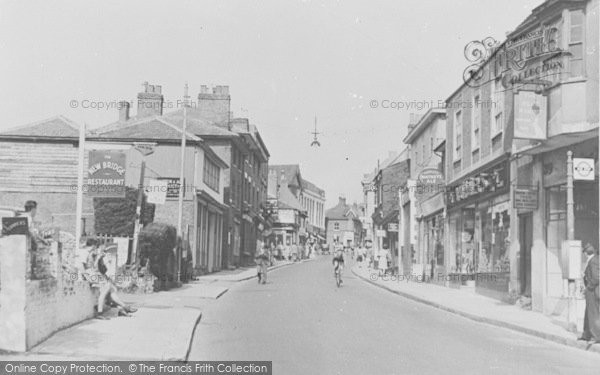 Photo of Leatherhead, Bridge Street c.1950