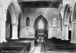 Church Interior 1895, Leatherhead