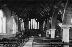 Church Interior 1909, Leatherhead