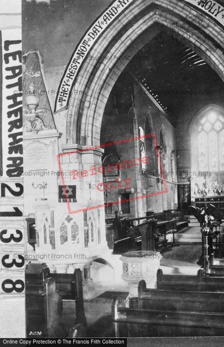Photo of Leatherhead, Church Of St Mary And Nicholas, Choir 1888